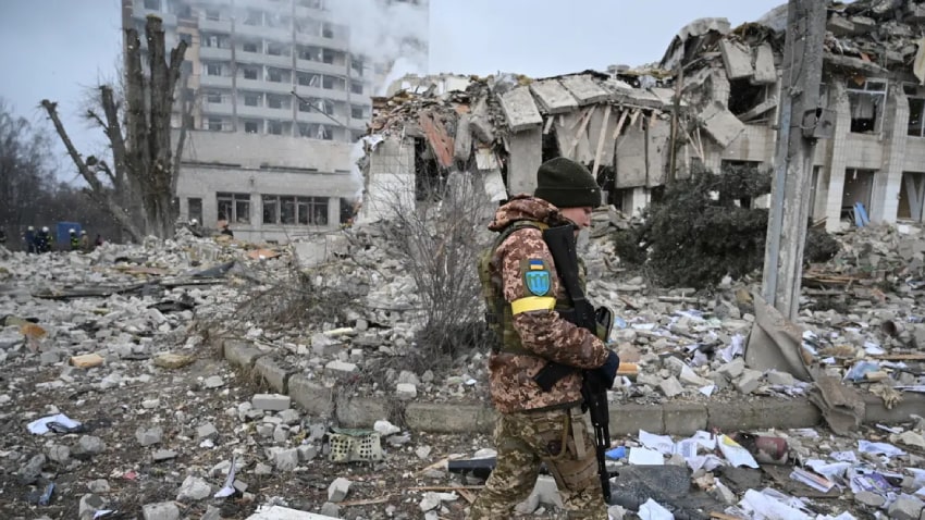 il volto della guerra ucraina